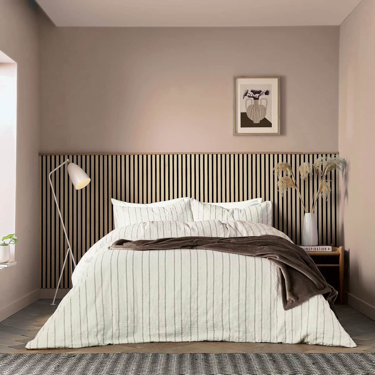 Helena Springfield Waffle Stripe Chocolate large