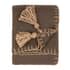 Furn Lowen Wool Blend Throw Chocolate thumb 1