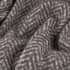 Furn Tweedie Throw Charcoal thumb 1