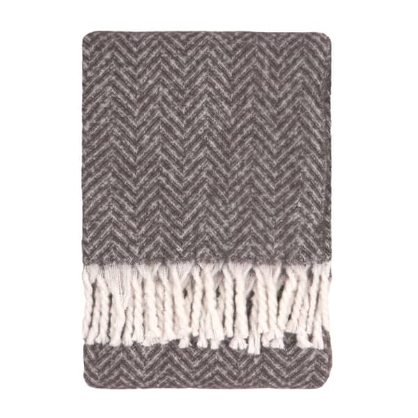 Tweedie Throw Charcoal