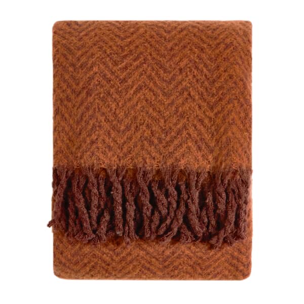 Tweedie Throw Cinnamon