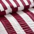 Catherine Lansfield Seersucker Frill Stripe Plum thumb 3