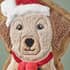 Catherine Lansfield Christmas Dogs Red Cushion thumb 1