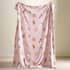 Catherine Lansfield Christmas Gingerbread Striped Throw thumb 1
