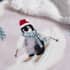 Catherine Lansfield Christmas Sherpa Penguins thumb 2