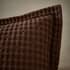 Pineapple Elephant Jaipur Waffle Cushion Chocolate thumb 1