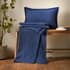 Pineapple Elephant Jaipur Waffle Cushion Navy thumb 1
