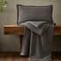 Pineapple Elephant Jaipur Waffle Throw Grey thumb 3