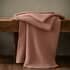 Pineapple Elephant Jaipur Waffle Throw Pink thumb