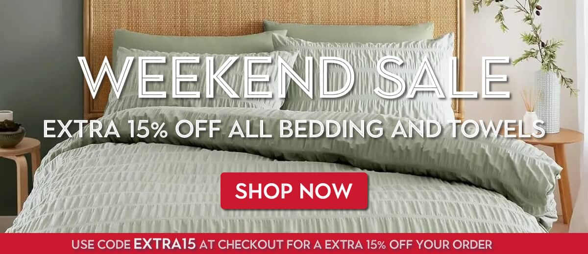 Weekend Bedding Sale Now On