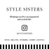 Style Sisters Bold Stripe Black and White small STYLESIS1