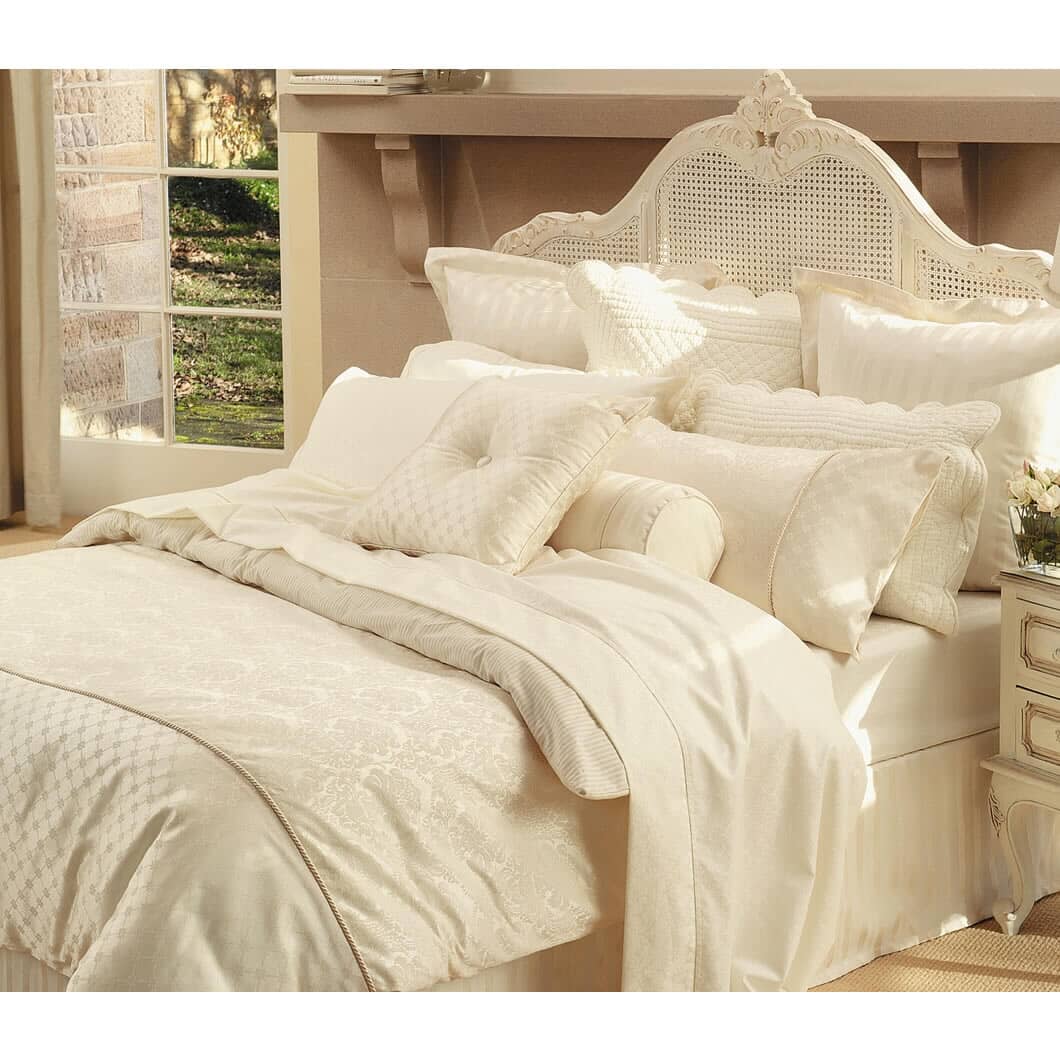 Sheridan Damask Vanilla Justlinen Sheridan Damask Vanilla Now
