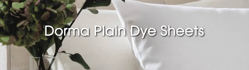 dorma plain dye sheets