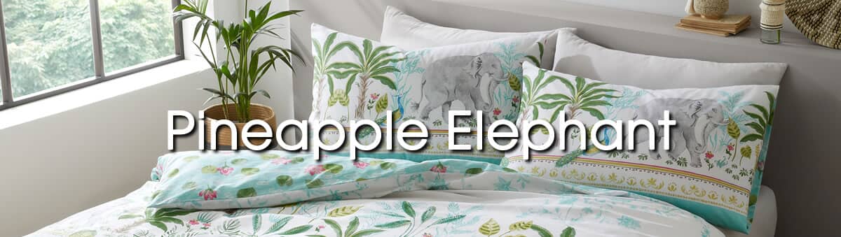 Pineapple Elephant Bedding