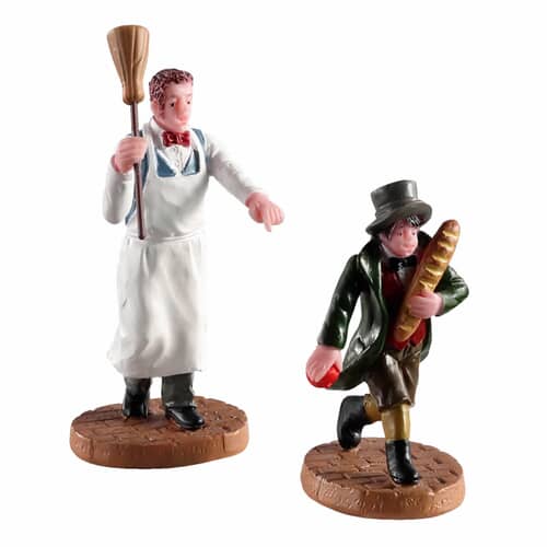Lemax Christmas Village Artful Dodger Set Of 2 - 02947
