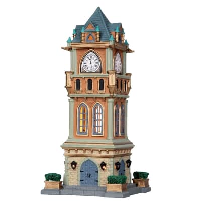 Lemax Christmas Village Municipal Clock Tower - 05007