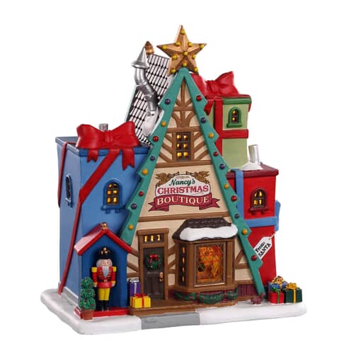Lemax Christmas Village Nancys Christmas Boutique  - 05696 (PLAIN BOX)