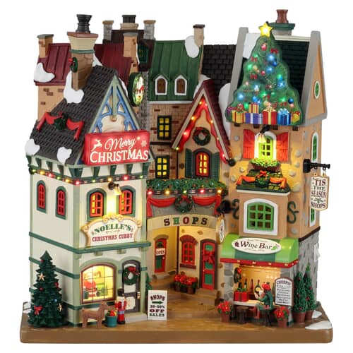 Lemax Christmas Village Tis The Season Shops - 15804
