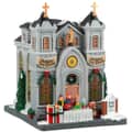 Lemax Christmas Village Trinity Church Of Caddington Battery Operated Led -25884