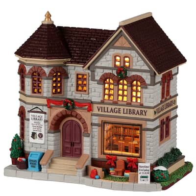 Lemax Christmas Village Library -25889