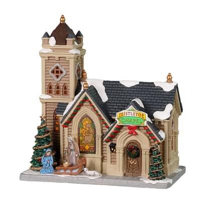 Lemax Christmas Village Mistletoe Chapel -25917
