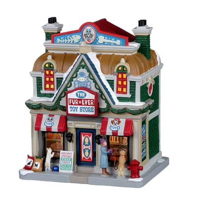 Lemax Christmas Village The Fur-Ever Toy Store - 25931 (PLAIN BOX)