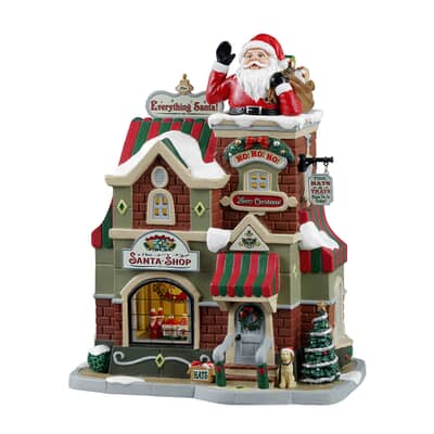 Lemax Christmas Village The Santa Shop -35039