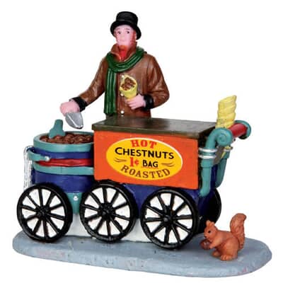 Lemax Christmas Village Roasted Chestnuts - 42266