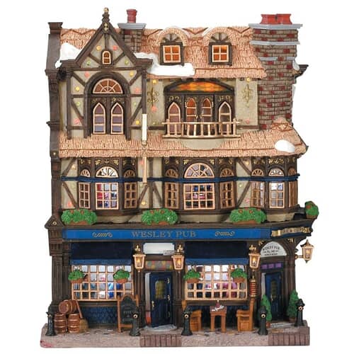 Lemax Christmas Village Wesley Pub - 45099