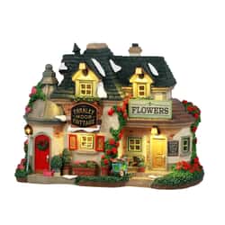 Lemax Christmas Village Farnley Moor Cottage Battery Operated Led - 45237