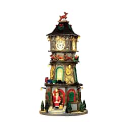 Lemax - Christmas Clock Tower With 4.5V Adaptor