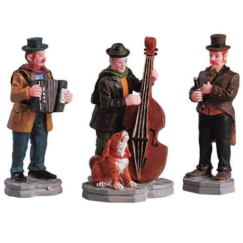 Lemax Christmas Village Streetside Trio Set Of 3 - 52035