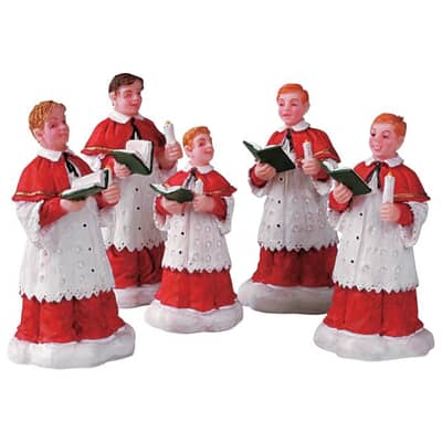 Lemax Christmas Village The Choir Set Of 5 - 52038