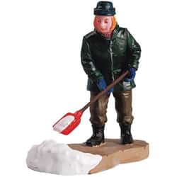 Lemax Christmas Village Clearing A Path - 52049