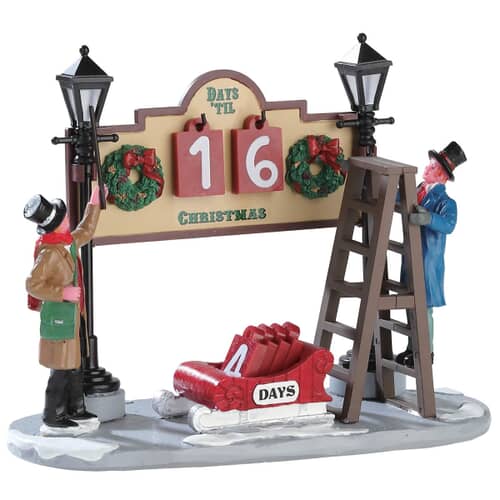 Lemax Christmas Village Lamplighter Countdown - 53213