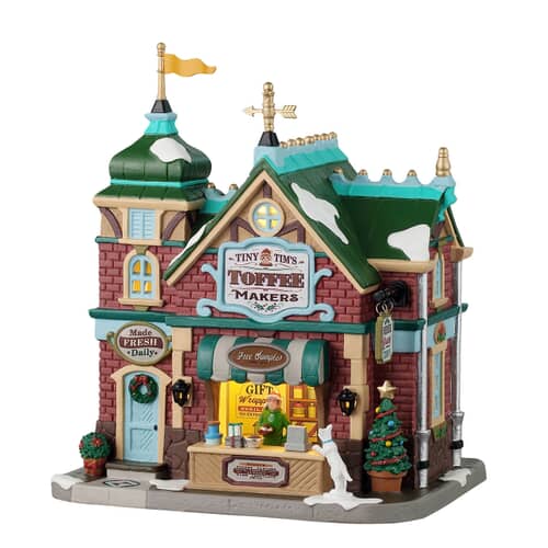 Lemax Christmas Village Tiny Tims Toffee Makers - 55337