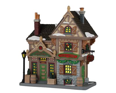 Lemax Christmas Village Spritzers Holiday Libations and Wines - 65547