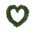 Kaemingk Everlands Imperial Artificial Heart Shaped Christmas Wreath 50cm