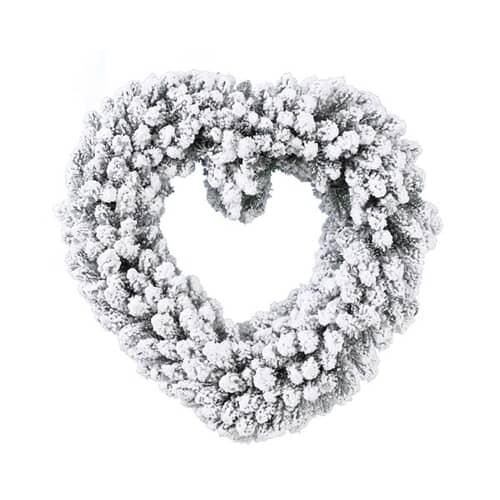 Kaemingk Everlands Imperial Artificial Christmas Wreath Snowy 50cm