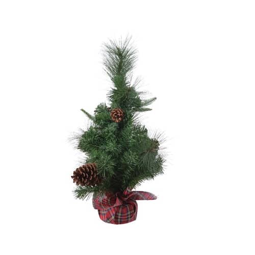 Kaemingk Everlands Needle Mini Tree Tartan Bag