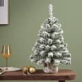 Kaemingk Everlands Imperial Indoor Mini Artificial Christmas Tree Snowy 60cm 