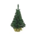 Kaemingk Everlands Imperial Mini Tree in Jute Bag 75cm Artificial Christmas Tree
