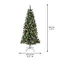Kaemingk Everlands Ipswich Snowy Pine Tree 2.1m/ 7ft  - additional image