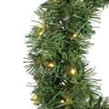 Kaemingk Everlands Imperial Wreath Pre Lit Warm White 35cm - additional image