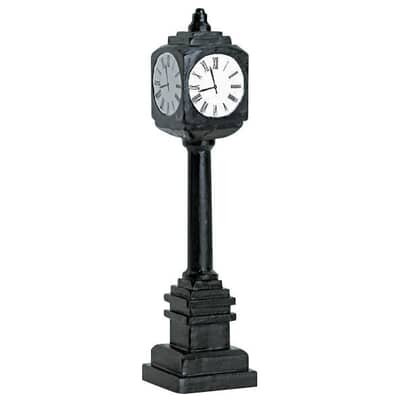 Lemax Christmas Village Street Clock - 74634