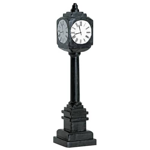 Lemax Christmas Village Street Clock - 74634