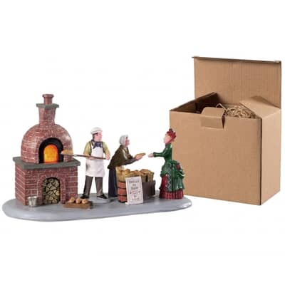 Lemax Christmas Village Bread Bakers - 94530 (PLAIN BOX)