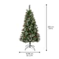 Kaemingk Everlands  Ipswich Snowy PineTree 1.8m/ 6ft - additional image
