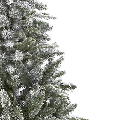 Premier Snow Flocked Lapland Spruce 1.8m  Artificial Christmas Tree