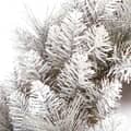Premier Christmas Tree 50cm Silver Tipped Fir Artificial Christmas Wreath - additional image